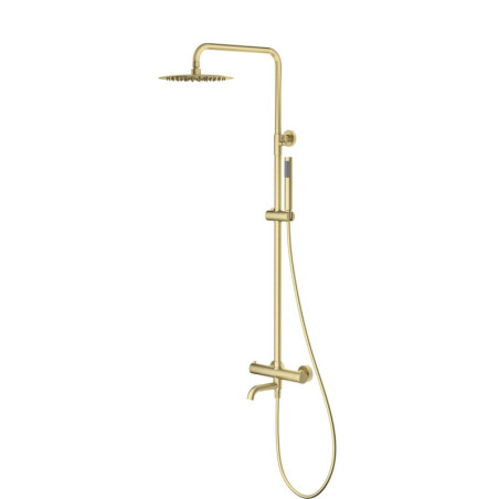 Zestaw Wannowo Prysznicowy Fly Złoty Szczotkowany 030130GN Emporia