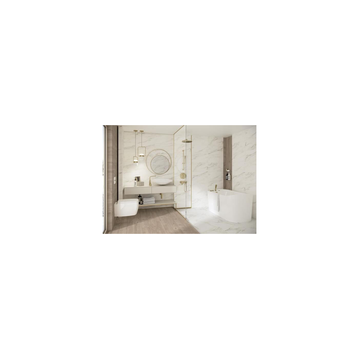 Płytka Daybreak Bianco Mat 59,8X59,8 Paradyż Płytka Daybreak Bianco Mat 59,8X59,8 Paradyż