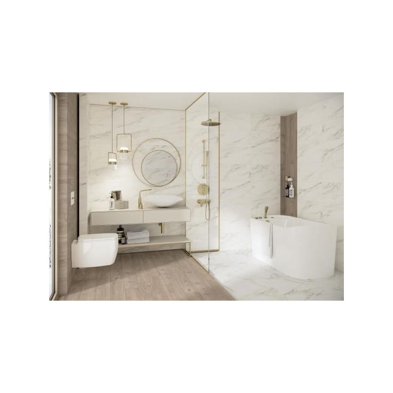 Płytka Daybreak Bianco Mat 59,8X59,8 Paradyż Płytka Daybreak Bianco Mat 59,8X59,8 Paradyż