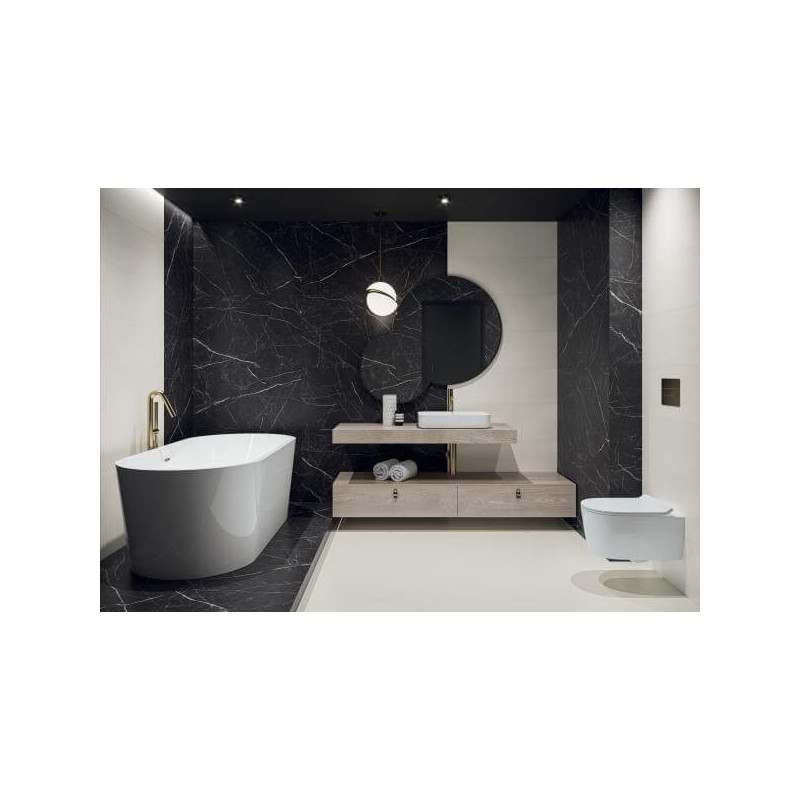 Płytka Artstone Black Mat 59,8X59,8 Paradyż Płytka Artstone Black Mat 59,8X59,8 Paradyż