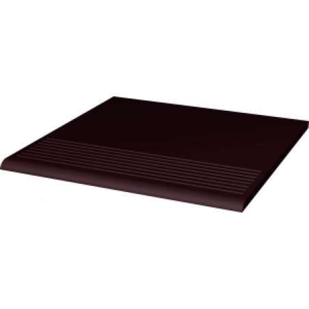 Natural Brown Stopnica Ryflowana 30x30