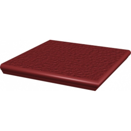 Natural Rosa Duro Stopnica Z Kapinosem Narożna 33x33