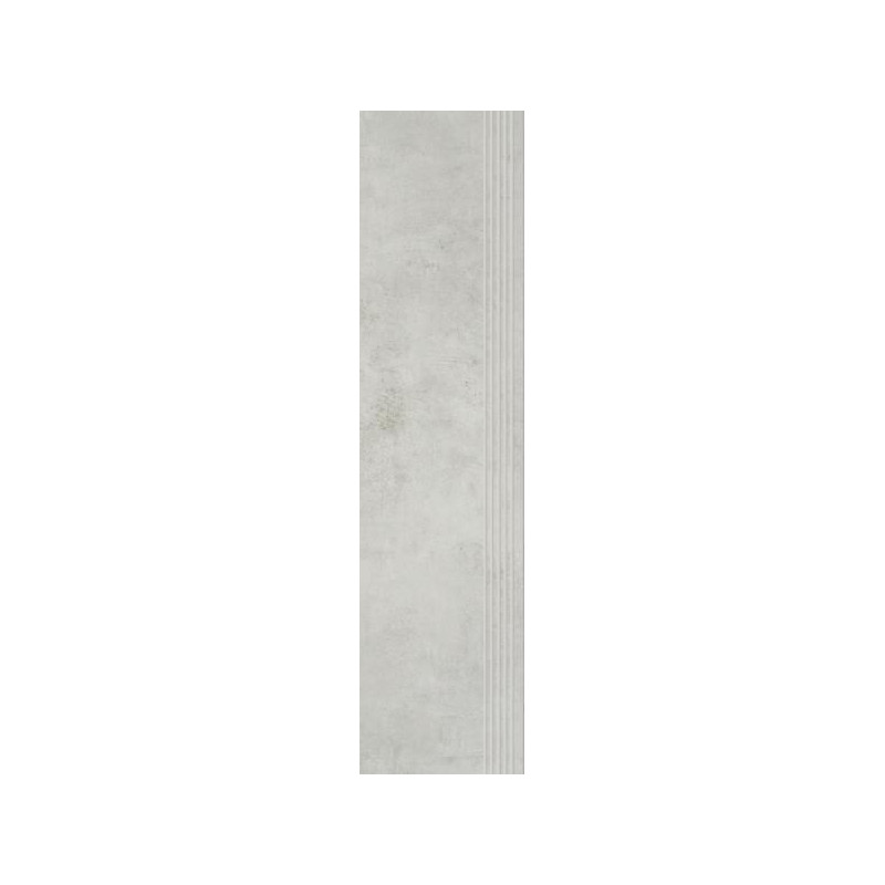 Stopnica Scratch Bianco Mat 29,8x119,8 Paradyż Stopnica Scratch Bianco Mat 29,8x119,8 Paradyż