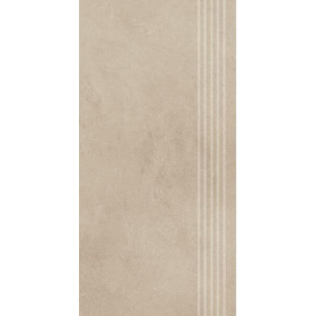 Stopnica Nacinana Magnetik Beige Mat 29,8x59,8 Paradyż