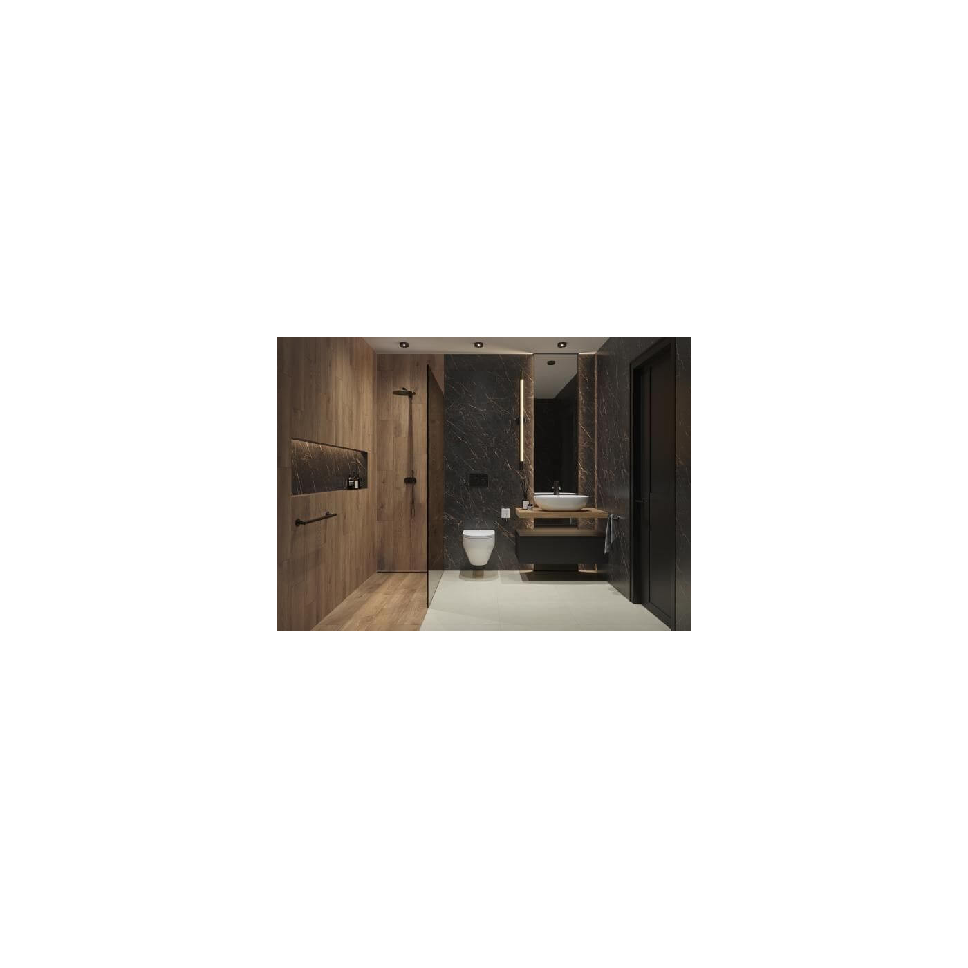 Płytka Carrastone Black Mat 59,8x59,8 Paradyż Classica Płytka Carrastone Black Mat 59,8x59,8 Paradyż Classica