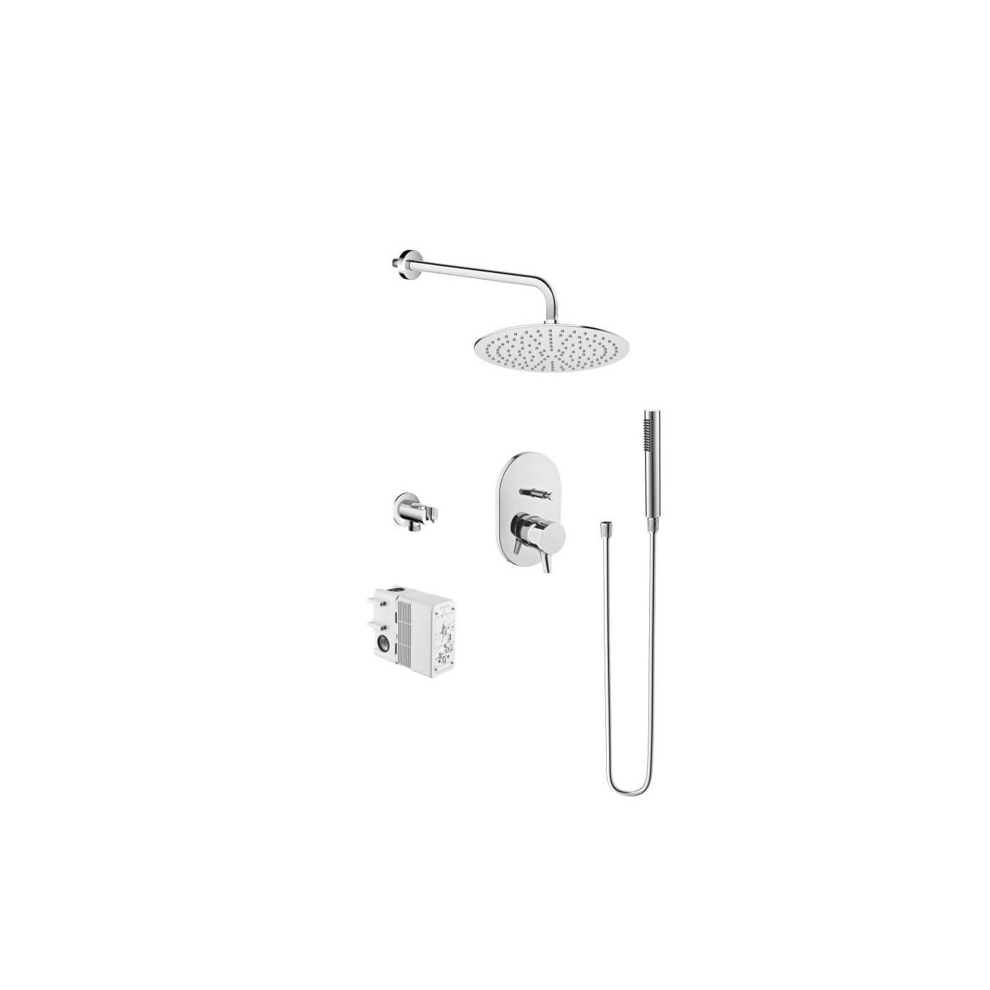 Zestaw Prysznicowy Podtynkowy Nest Trendy Chrom Vitra Zestaw Prysznicowy Podtynkowy Nest Trendy Chrom Vitra