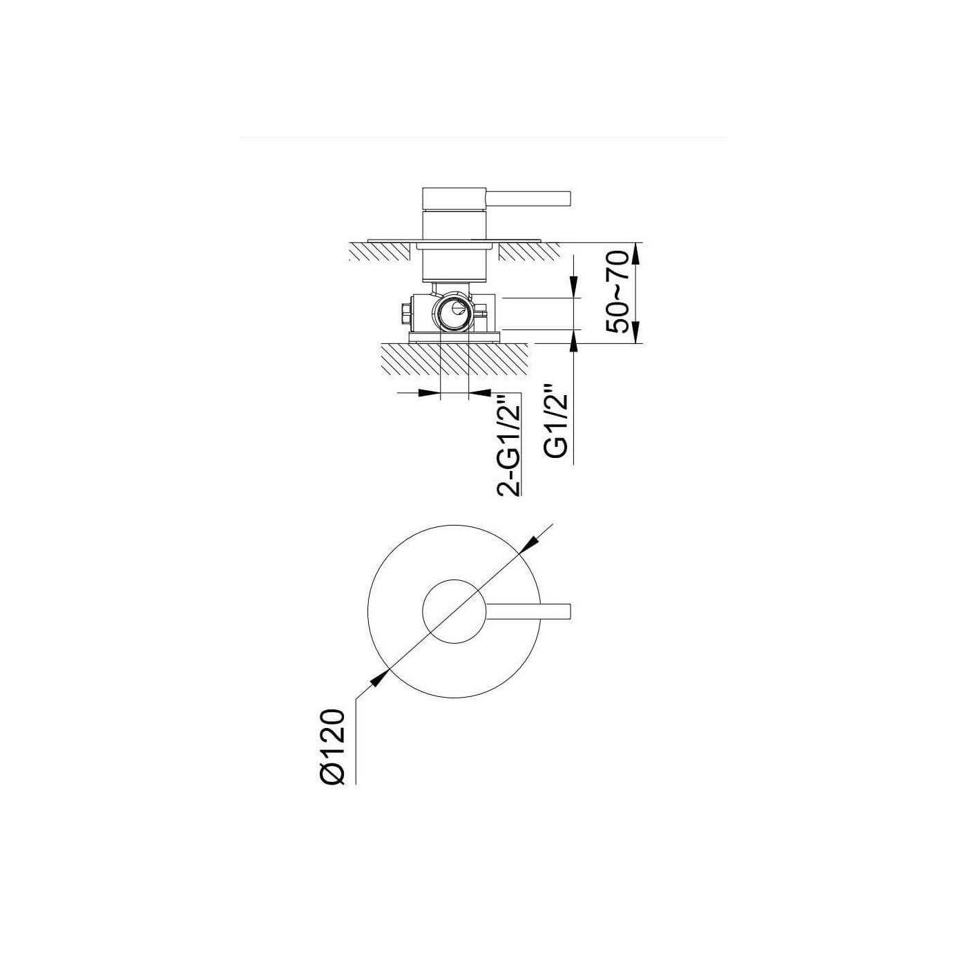 Zestaw Prysznicowy Axel QW220AR35 Kohlman Zestaw Prysznicowy Axel QW220AR35 Kohlman