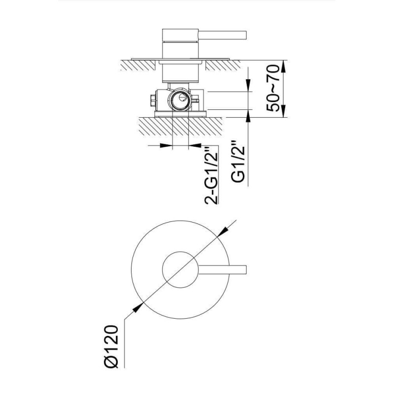 Zestaw Prysznicowy Axel QW220AR35 Kohlman Zestaw Prysznicowy Axel QW220AR35 Kohlman