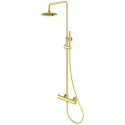 Zestaw Prysznicowy Axel Gold QW276AGD Kohlman Zestaw Prysznicowy Axel Gold QW276AGD Kohlman