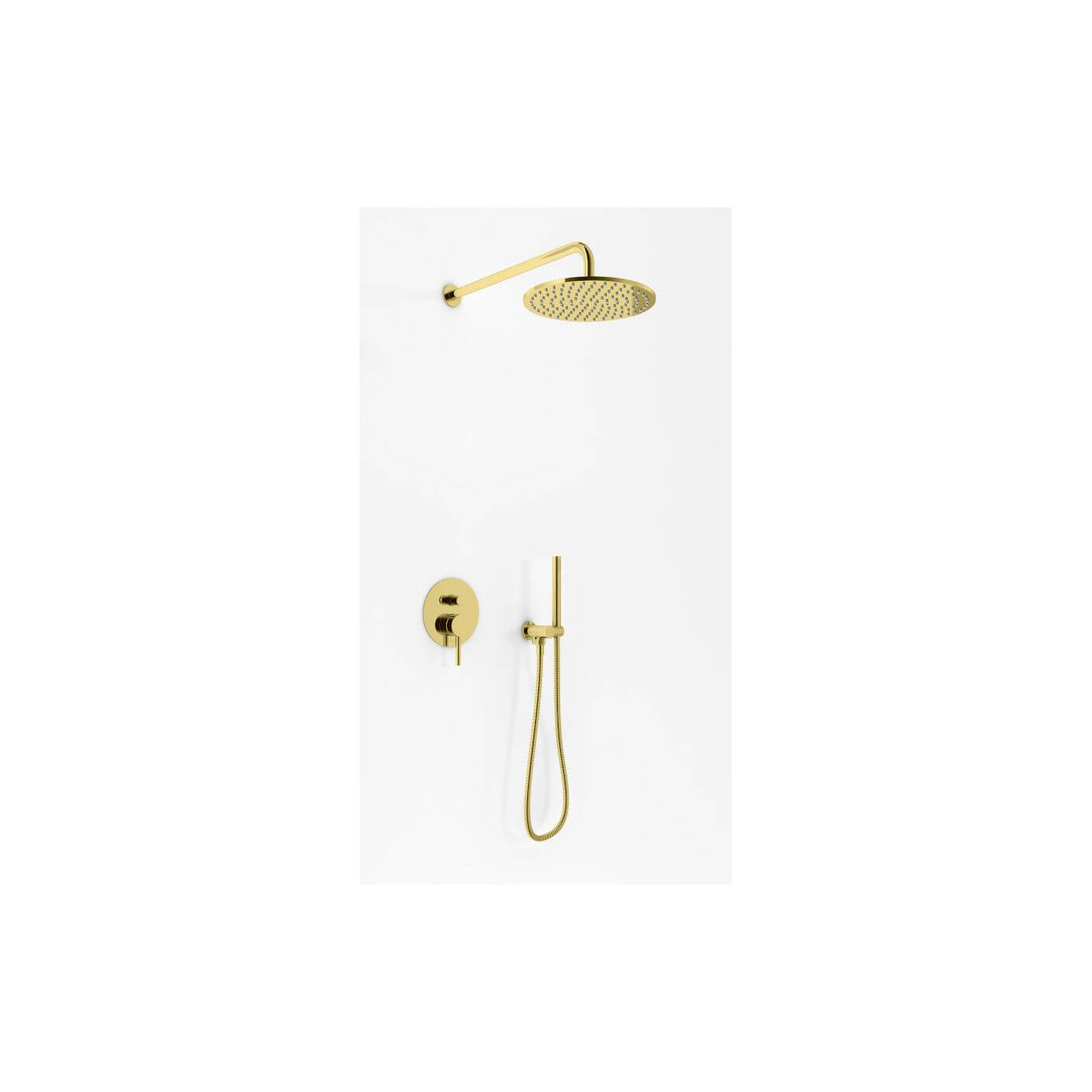 Zestaw Prysznicowy Axel Gold QW210AGDR25 Kohlman Zestaw Prysznicowy Axel Gold QW210AGDR25 Kohlman