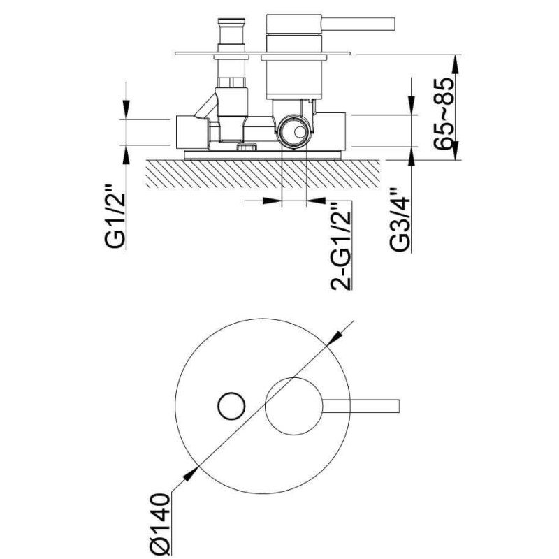 Zestaw Prysznicowy Axel Gold QW210AGDR25 Kohlman Zestaw Prysznicowy Axel Gold QW210AGDR25 Kohlman