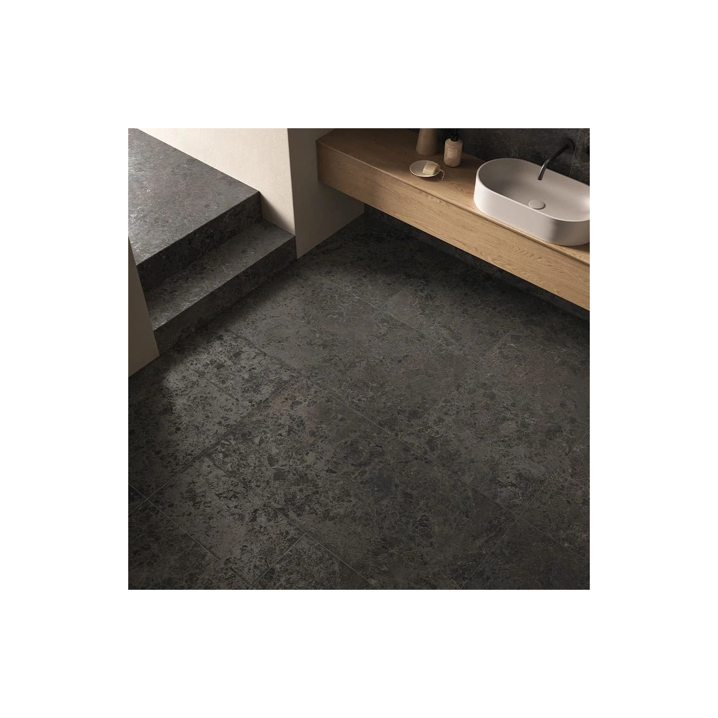 Płytka Gresowa Limestone Belgium Black Lappato 60x120x0,85 Piemme Płytka Gresowa Limestone Belgium Black Lappato 60x120x0,85 Piemme