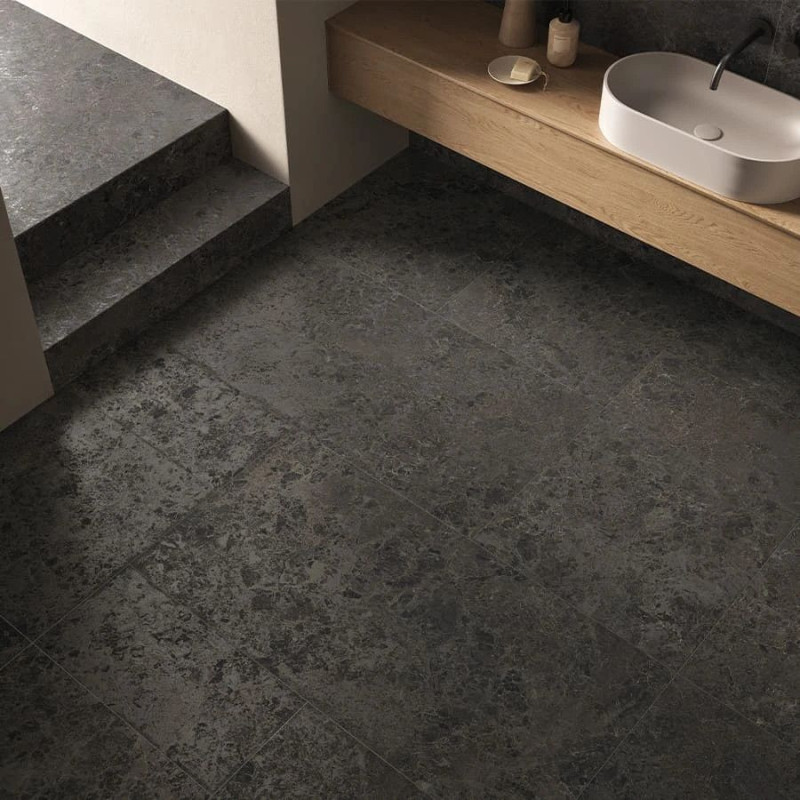 Płytka Gresowa Limestone Belgium Black Lappato 60x120x0,85 Piemme Płytka Gresowa Limestone Belgium Black Lappato 60x120x0,85 Piemme