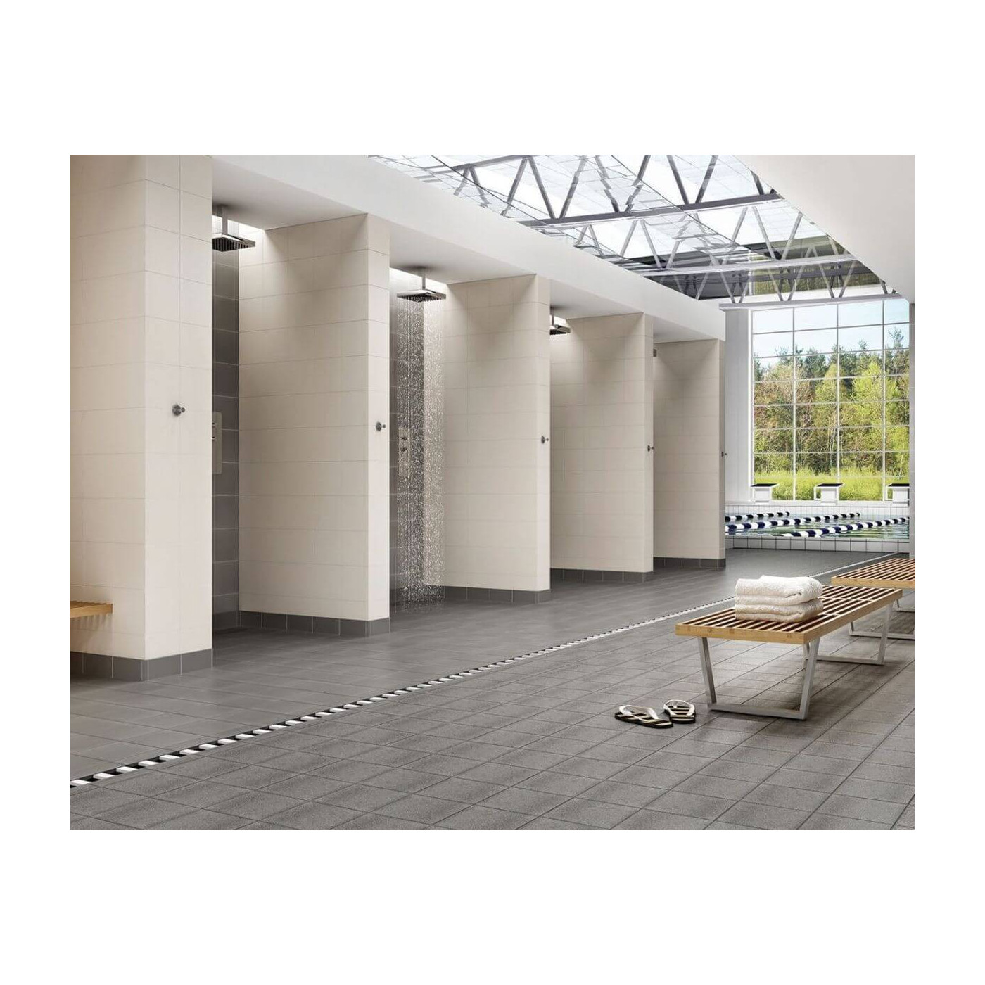 Gres techniczny Bazo Nero Mono 30x30 Paradyż Gres techniczny Bazo Nero Mono 30x30 Paradyż