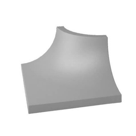 Kształtka Gamma Szara C 3x4 Paradyż