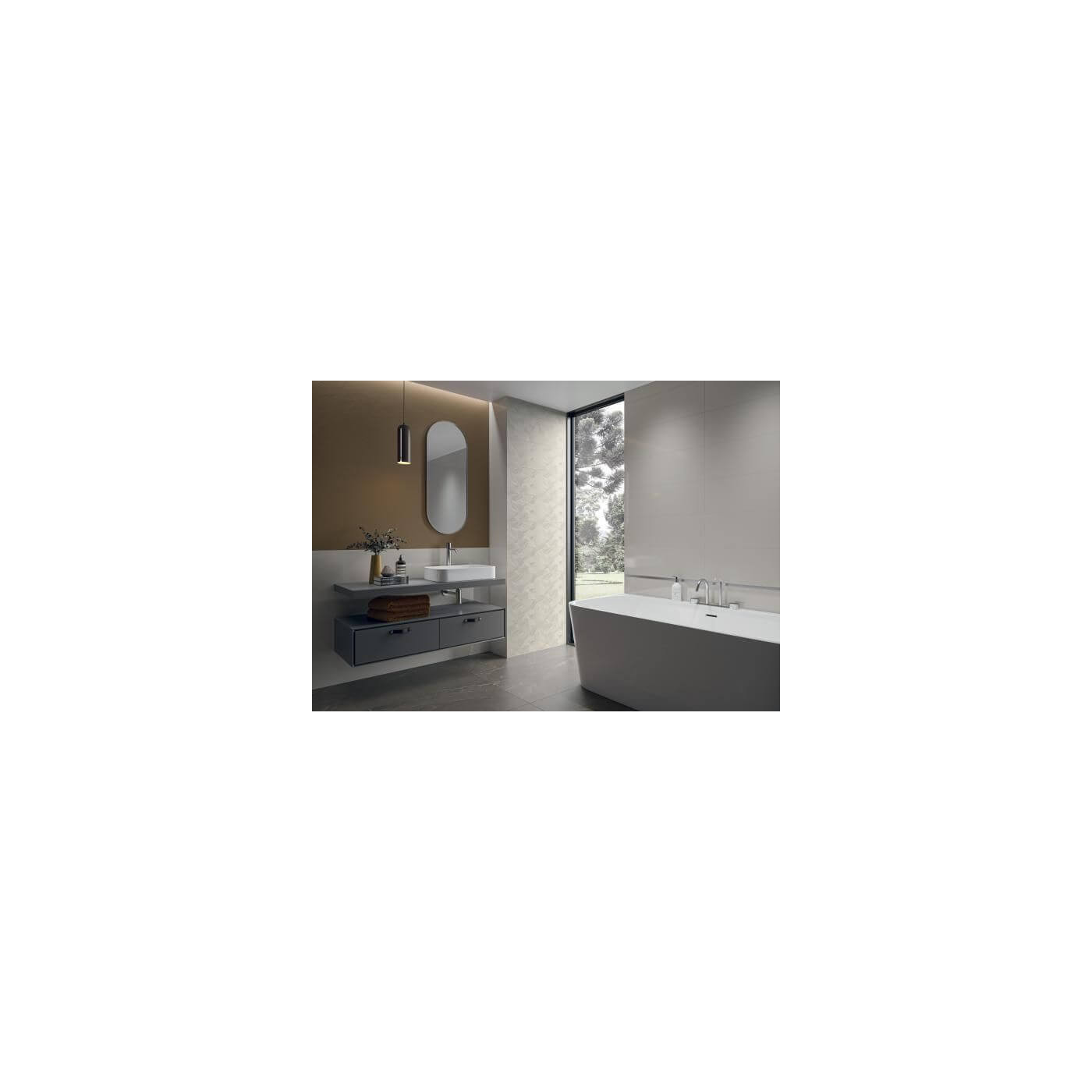 Dekor Ray Silver Mat 25x75 Paradyż Dekor Ray Silver Mat 25x75 Paradyż