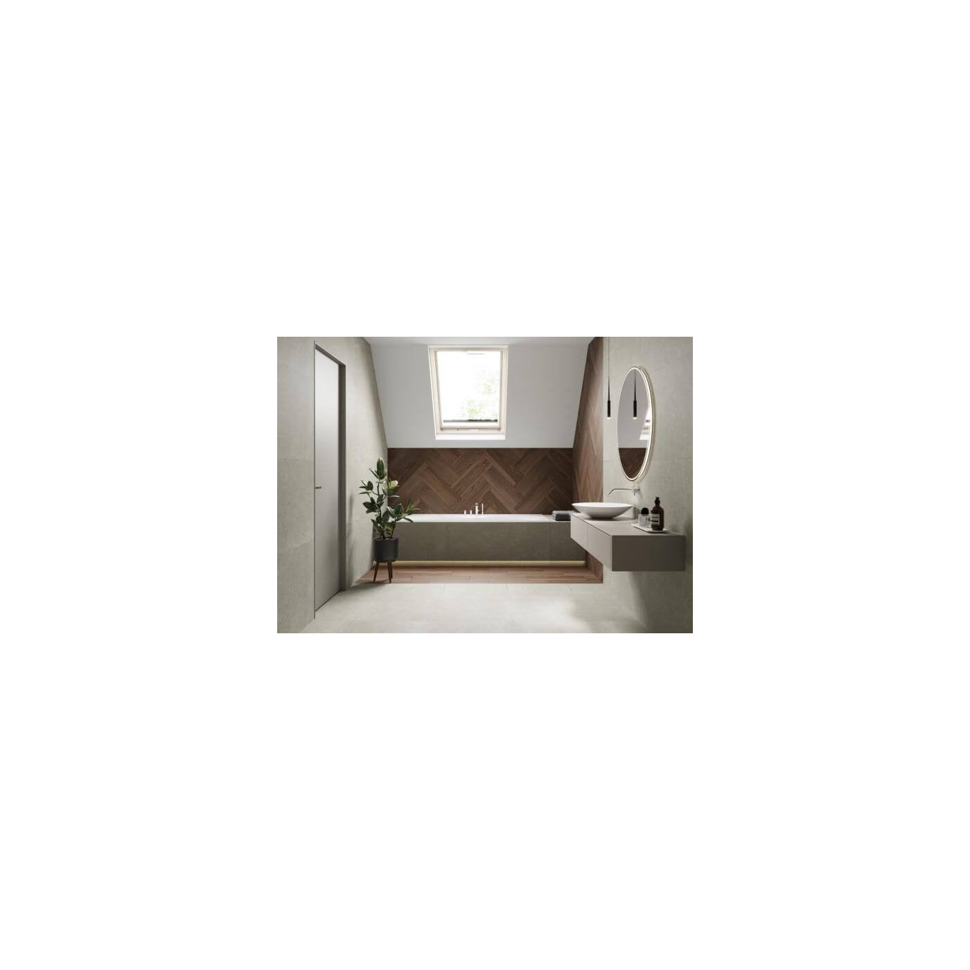 Dekor Bergdust White Mat 29,8x59,8 Paradyż Classica Dekor Bergdust White Mat 29,8x59,8 Paradyż Classica