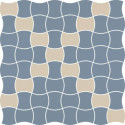 Mozaika Modernizm Blue Mix 30,86x30,86 Paradyż Mozaika Modernizm Blue Mix 30,86x30,86 Paradyż