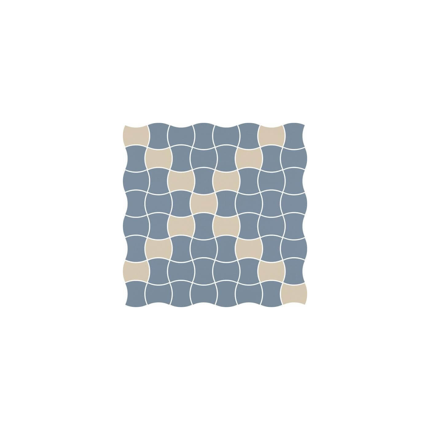 Mozaika Modernizm Blue Mix 30,86x30,86 Paradyż Mozaika Modernizm Blue Mix 30,86x30,86 Paradyż