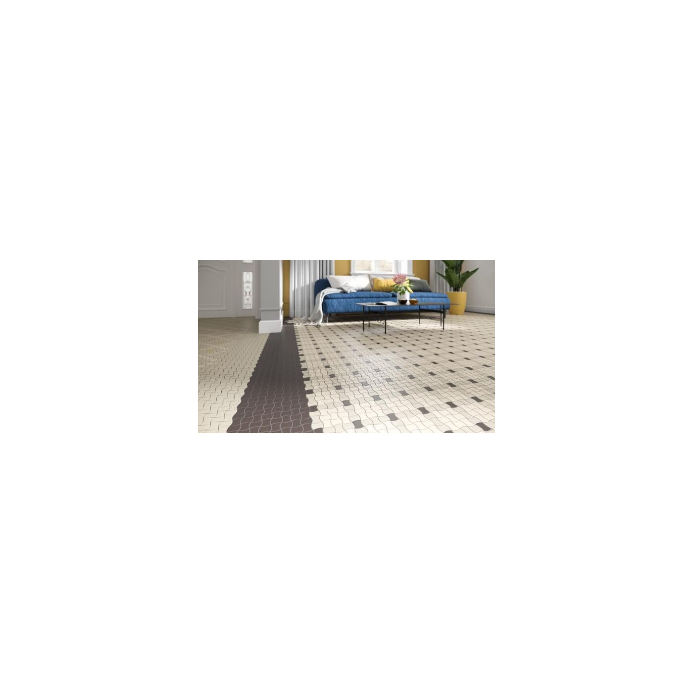 Mozaika Modernizm Blue Mix 30,86x30,86 Paradyż Mozaika Modernizm Blue Mix 30,86x30,86 Paradyż