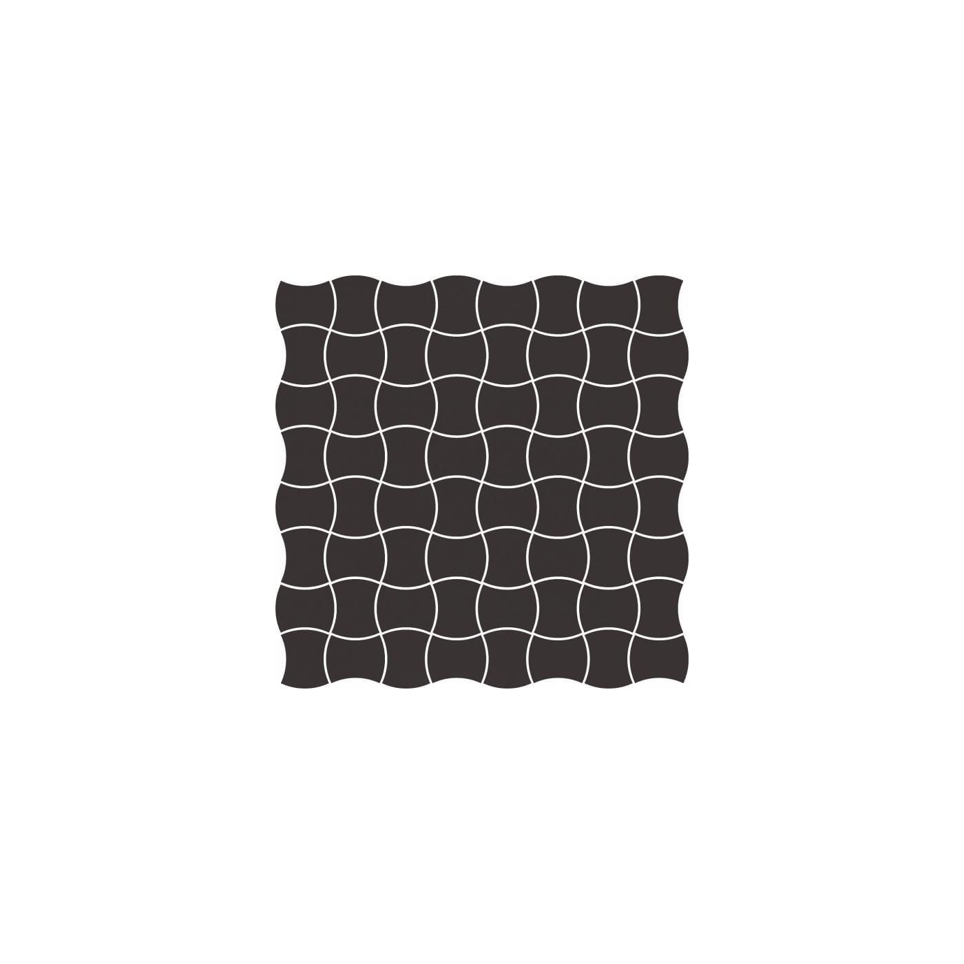Mozaika Modernizm Nero 30,86x30,86 Paradyż Mozaika Modernizm Nero 30,86x30,86 Paradyż