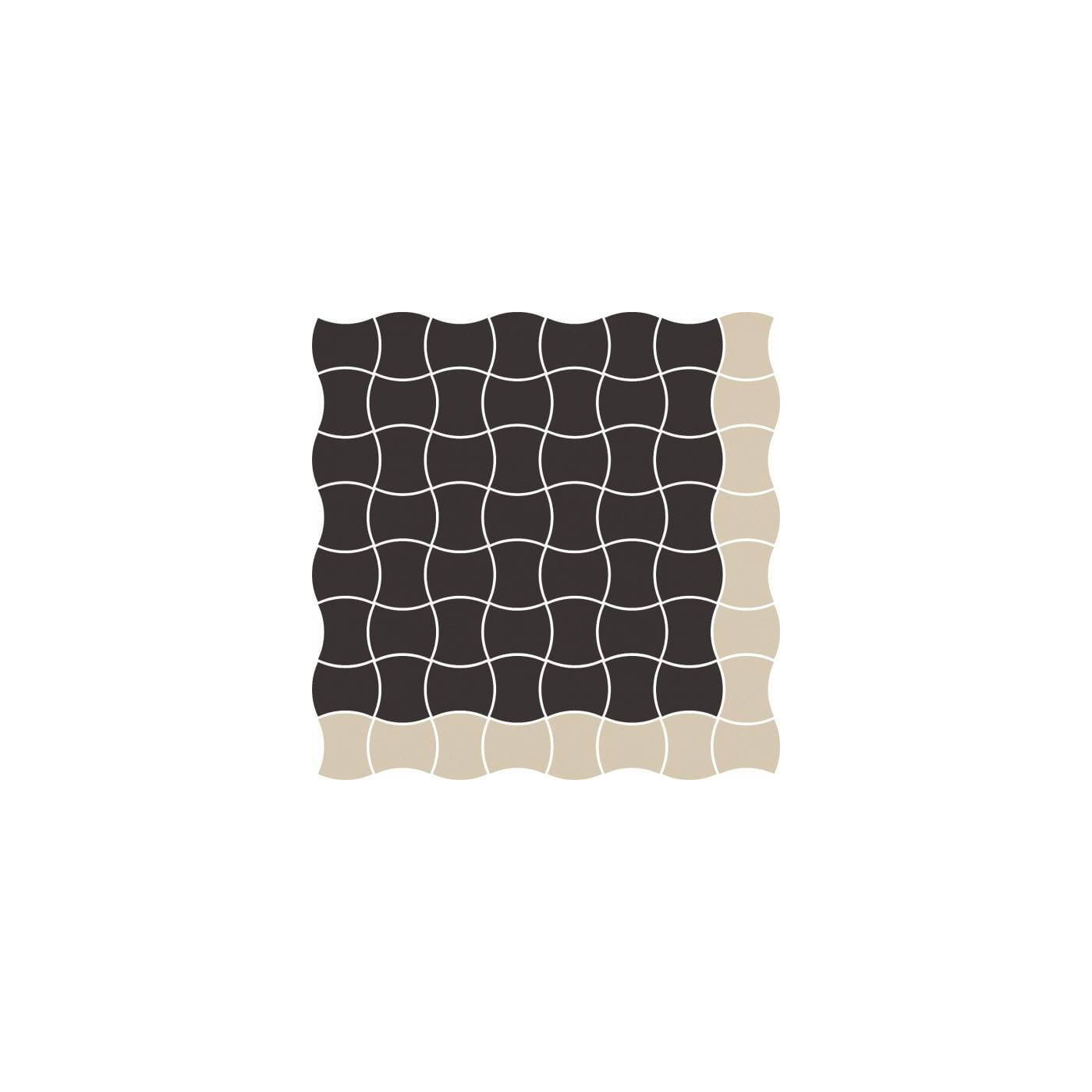 Mozaika Modernizm Nero Mix A 30,86x30,86 Paradyż Mozaika Modernizm Nero Mix A 30,86x30,86 Paradyż