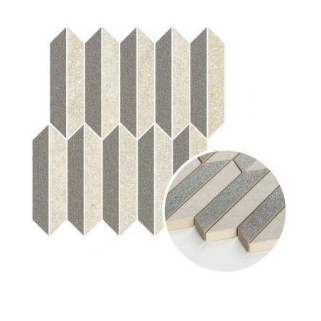 Mozaika Mystic Shadows Beige Mat 29,8x27,4 Paradyż My Way