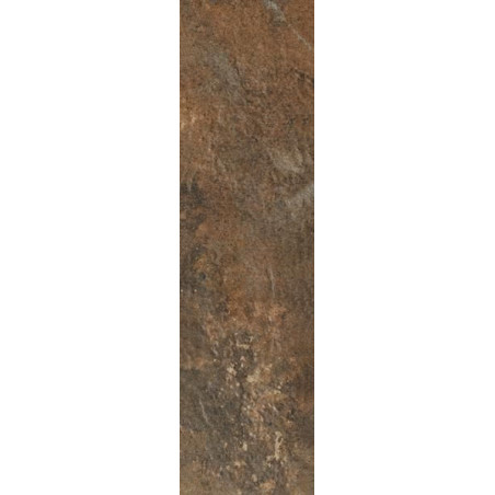 Płytka Elewacyjna Arteon Brown Struktura Mat 24,5x6,6 Paradyż