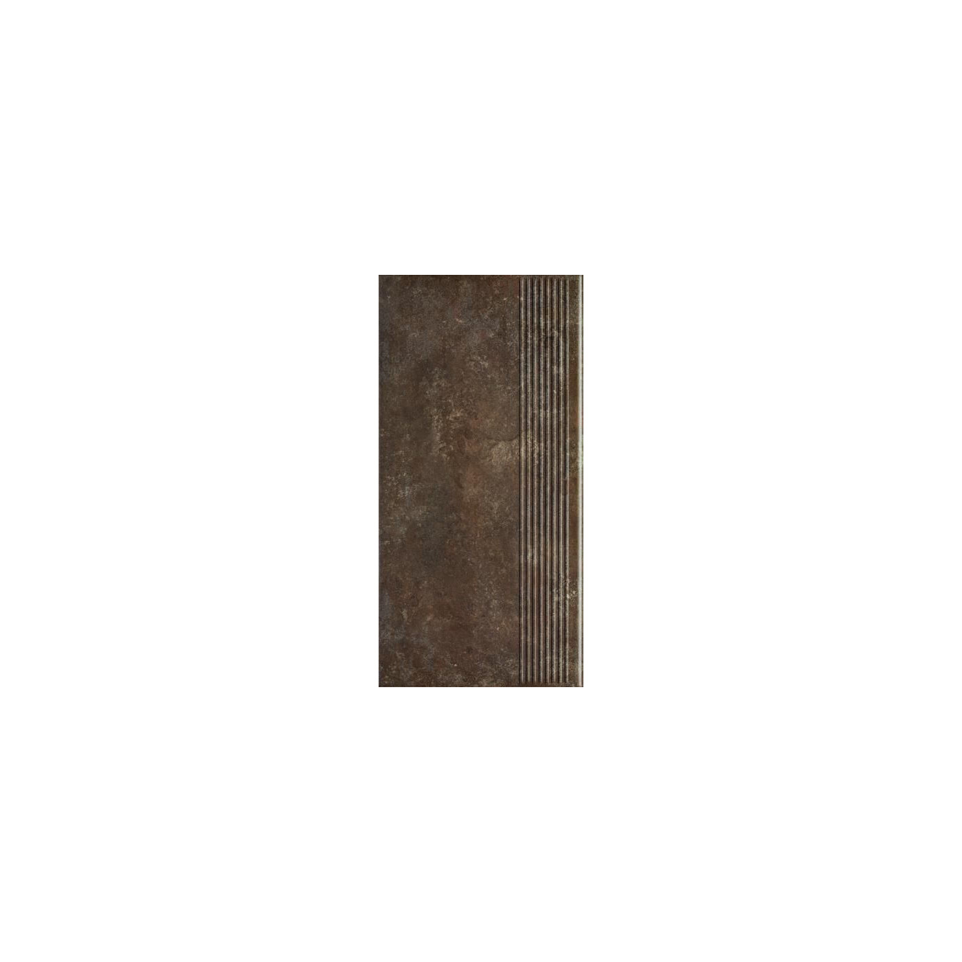 Stopnica Ilario Brown Mat Struktura 30x60 Paradyż Stopnica Ilario Brown Mat Struktura 30x60 Paradyż