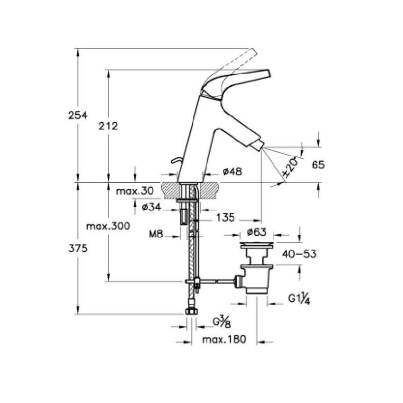 Bateria Bidetowa Nest A42302EXP Vitra Bateria Bidetowa Nest A42302EXP Vitra