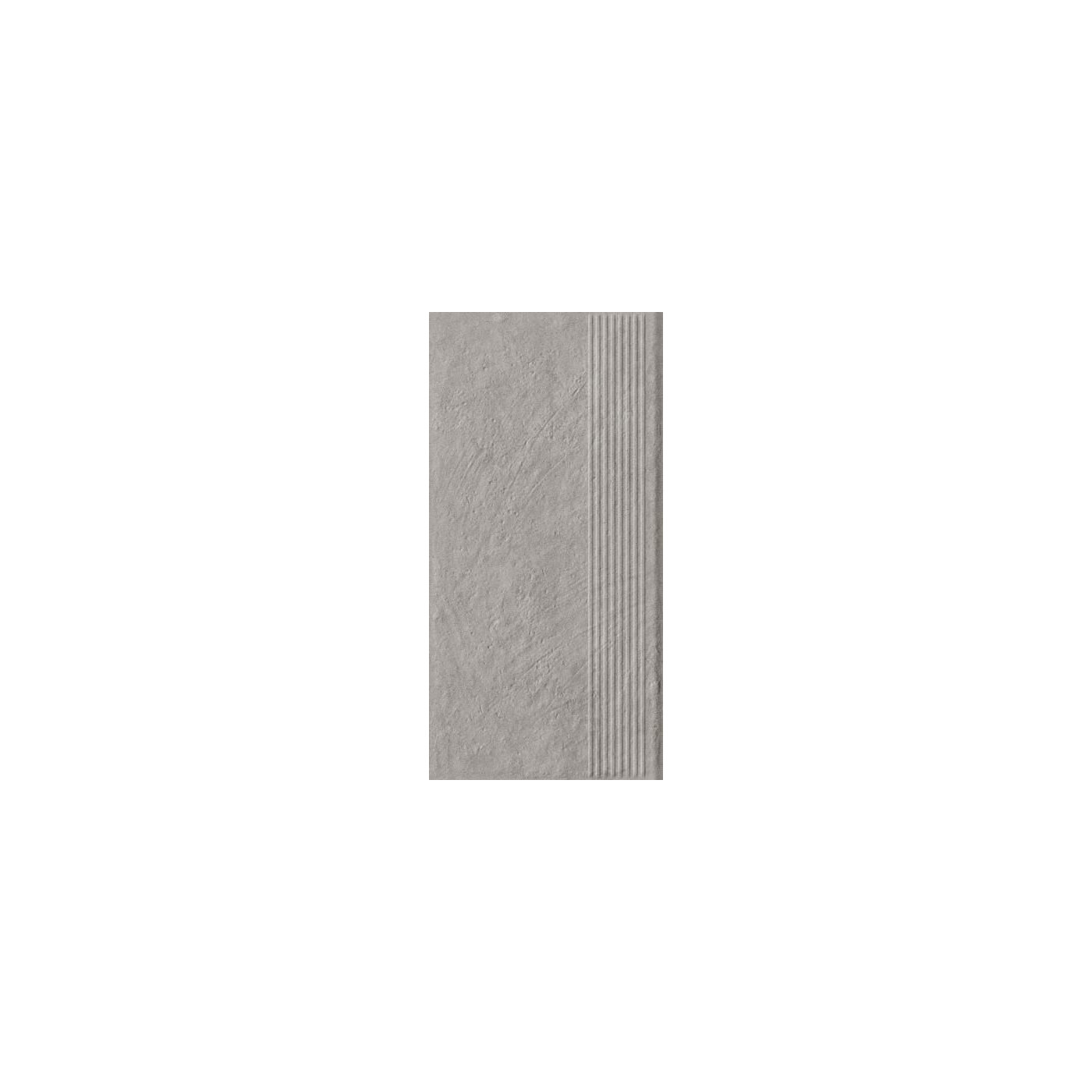 Stopnica Carrizo Grey Mat Struktura 30x60 Paradyż Stopnica Carrizo Grey Mat Struktura 30x60 Paradyż