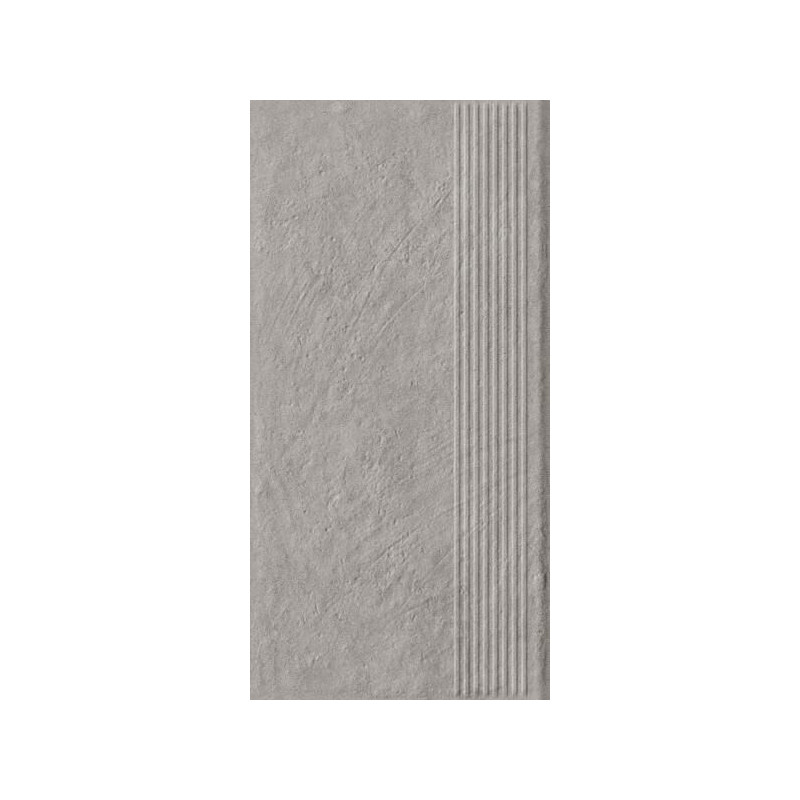 Stopnica Carrizo Grey Mat Struktura 30x60 Paradyż Stopnica Carrizo Grey Mat Struktura 30x60 Paradyż