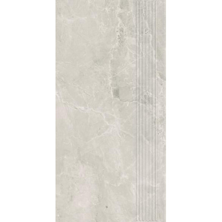 Stopnica Little Rocks White Mat 29,8x59,8 Paradyż