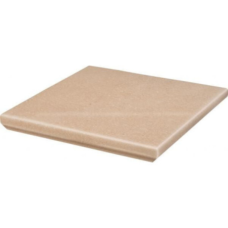 Stopnica Mattone Sabbia Beige Struktura Mat 30x33 Paradyż