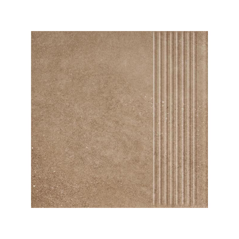 Stopnica Mattone Sabbia Brown Struktura Mat 30x30 Paradyż Stopnica Mattone Sabbia Brown Struktura Mat 30x30 Paradyż