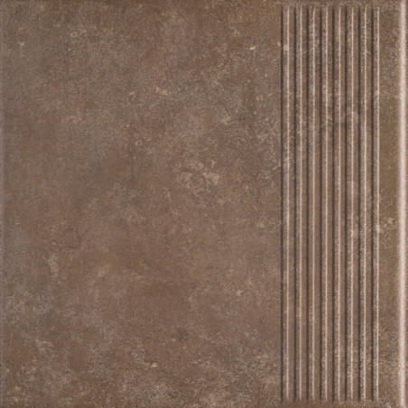 Stopnica Prosta Ilario Brown Klinkier 30x30 Paradyż