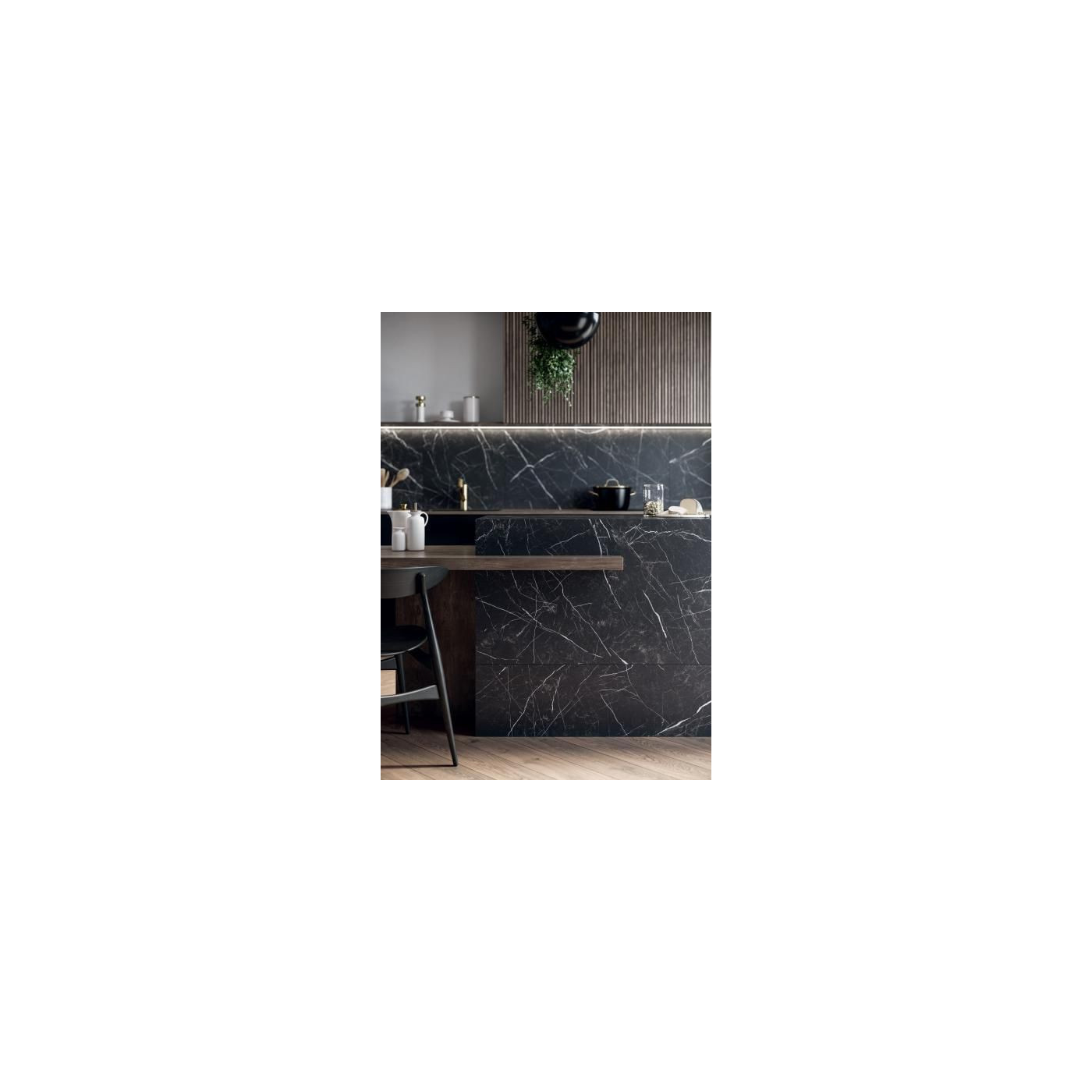 Płytka Artstone Black Mat 59,8x119,8 Paradyż Płytka Artstone Black Mat 59,8x119,8 Paradyż