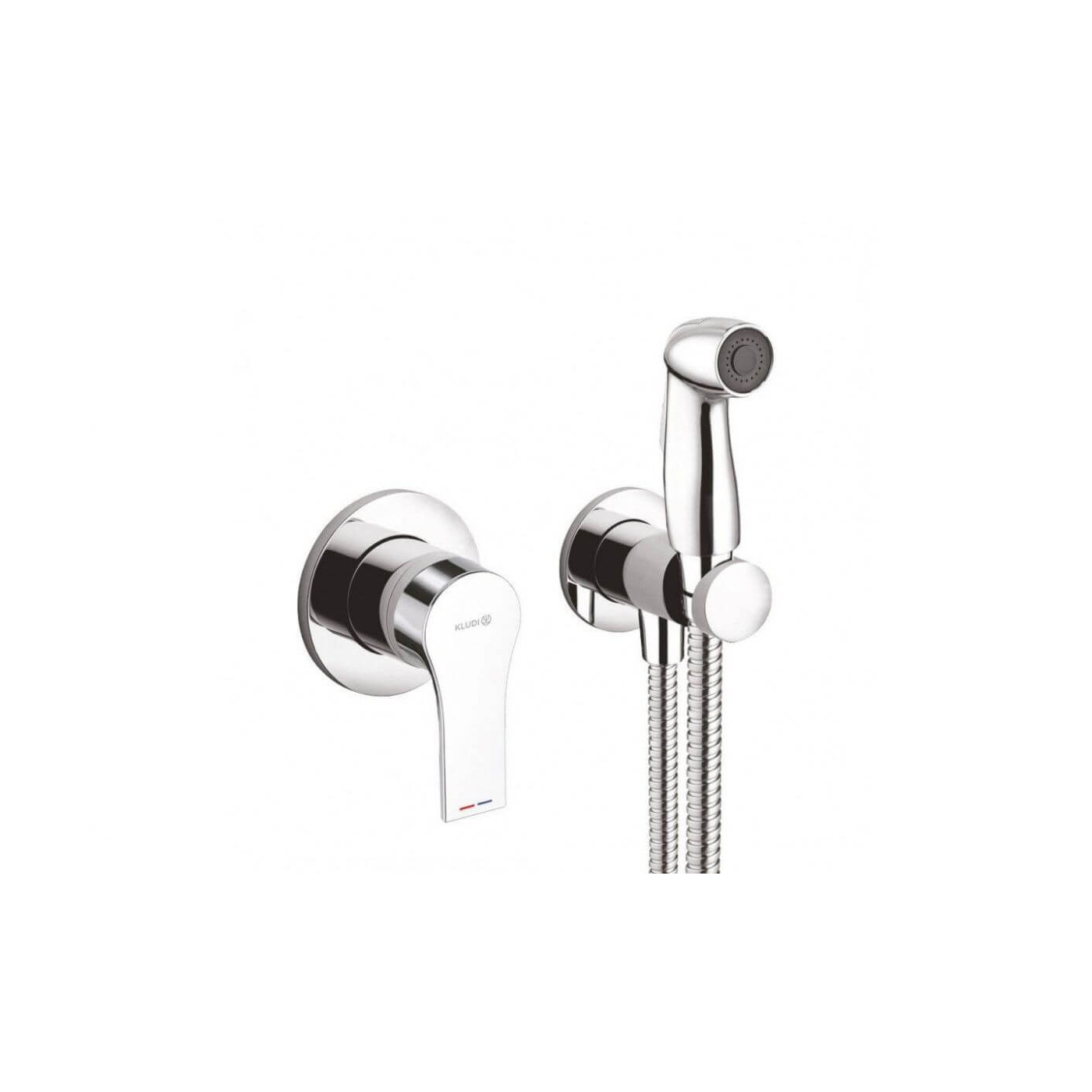 Zestaw Higieniczny Zenta SL 10x16x7,5 cm Kludi Zestaw Higieniczny Zenta SL 10x16x7,5 cm Kludi