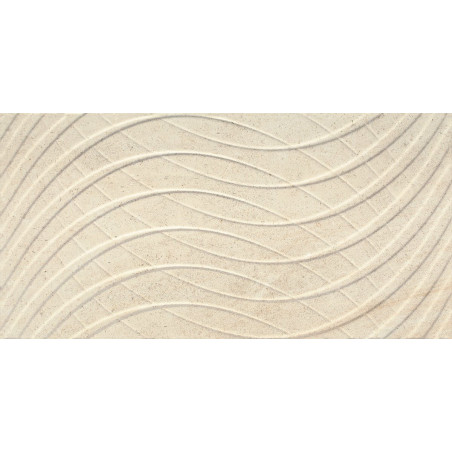 Płytka Ścienna B Sunlight Sand Crema STR 30x60 Paradyż Classica