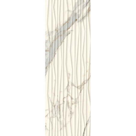 Płytka Serene Bianco Struktura 25x75 Paradyż