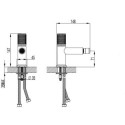 Bateria Bidetowa Ardesia FD1-ARD-6-25 F-design Bateria Bidetowa Ardesia FD1-ARD-6-25 F-design