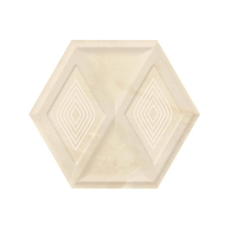 Płytka Illusion Beige Połysk Struktura 19,8x17,1 Paradyż Classica Płytka Illusion Beige Połysk Struktura 19,8x17,1 Paradyż Classica