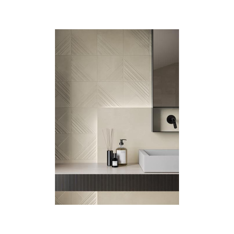 Płytka Calm Beige Mat Struktura 19,8x19,8 Paradyż Płytka Calm Beige Mat Struktura 19,8x19,8 Paradyż