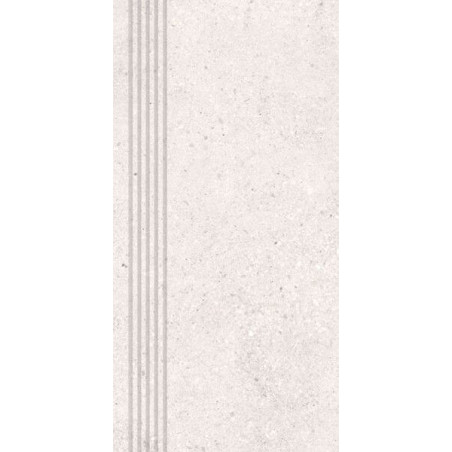 Stopnica Geotec Jasnoszary Lappato 29,7x59,7 Nowa Gala