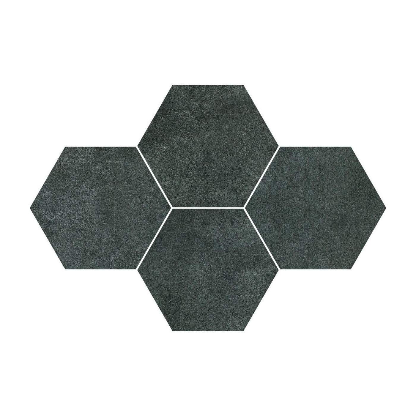 Mozaika Qubus Antracite Heksagon 28,4x40,8 Ceramica Limone Mozaika Qubus Antracite Heksagon 28,4x40,8 Ceramica Limone