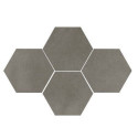 Mozaika Town Grey Heksagon 28,3x40,8 Ceramica Limone Mozaika Town Grey Heksagon 28,3x40,8 Ceramica Limone