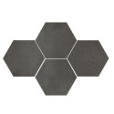 Mozaika Town Antracite Heksagon 28,3x40,8 Ceramica Limone Mozaika Town Antracite Heksagon 28,3x40,8 Ceramica Limone