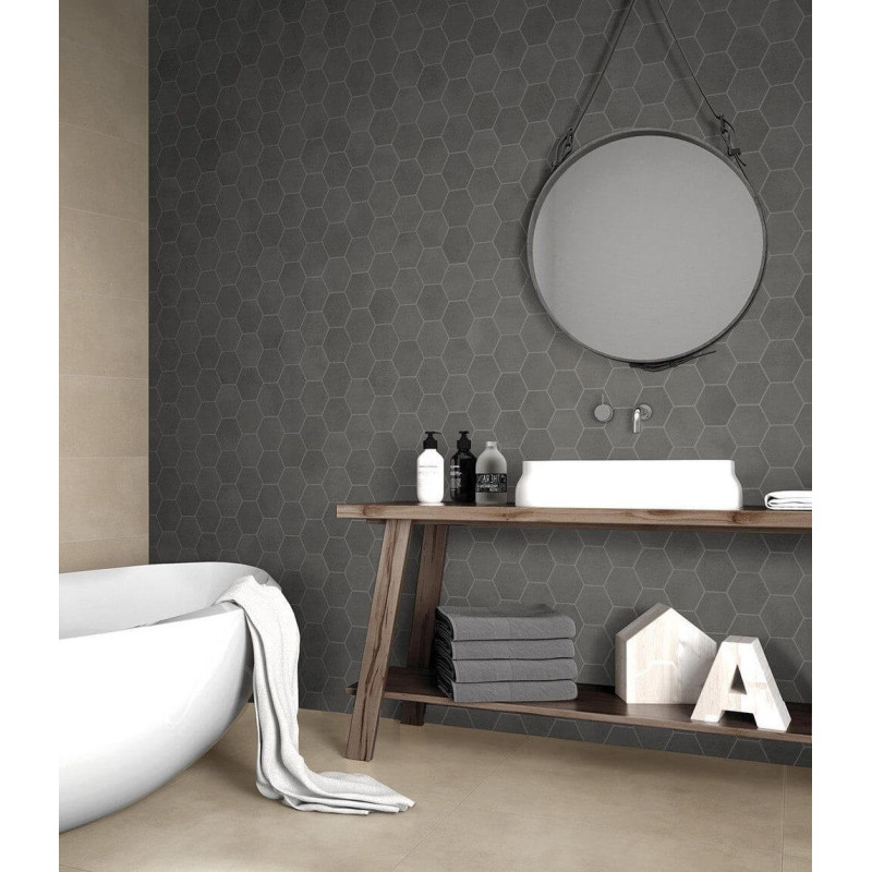 Mozaika Town Antracite Heksagon 28,3x40,8 Ceramica Limone Mozaika Town Antracite Heksagon 28,3x40,8 Ceramica Limone