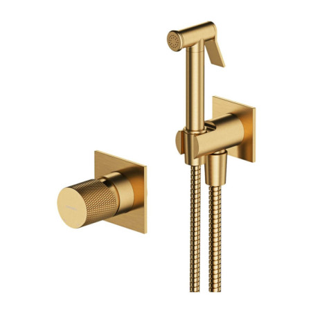 System Bidetowy Podtynkowy Contour Złoty Szczotkowany SYSCTBI1GLB Omnires