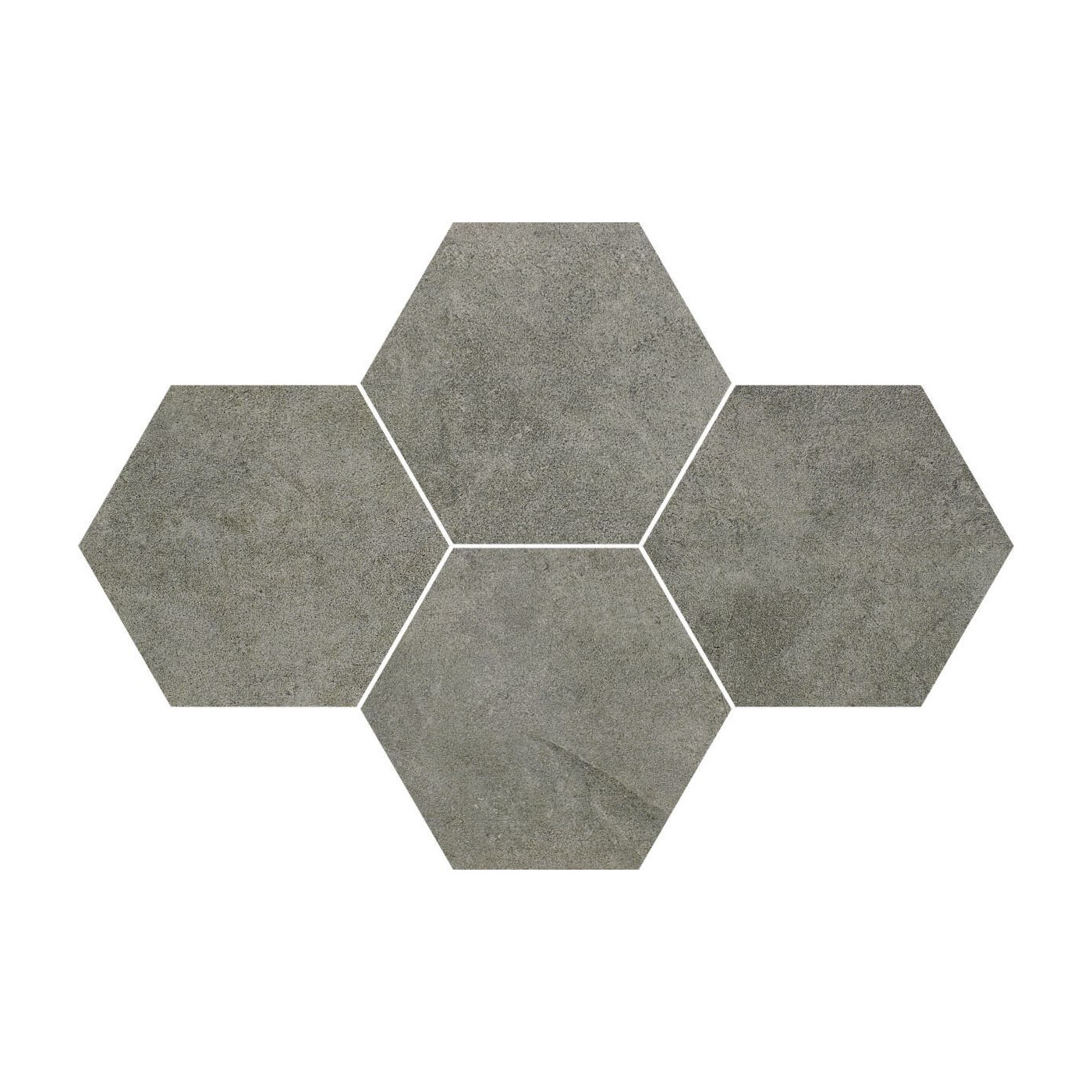 Mozaika Qubus Dark Grey Heksagony 28,4x40,8 Ceramica Limone Mozaika Qubus Dark Grey Heksagony 28,4x40,8 Ceramica Limone